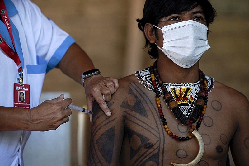 BRAZIL-HEALTH-VIRUS-VACCINES-INDIGENOUS