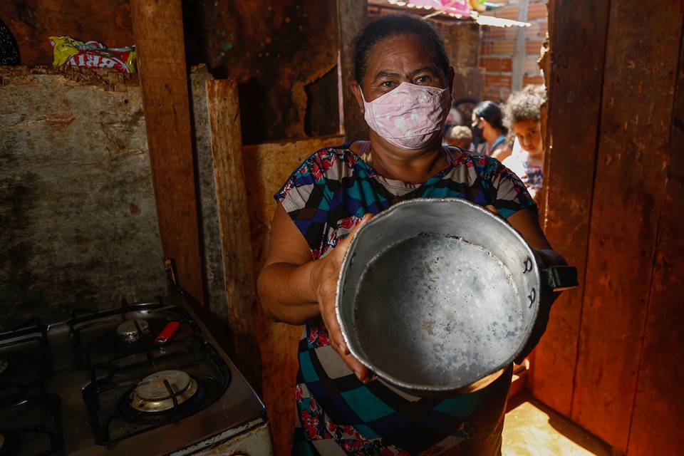 Goiânia (GO) 16/04/2021 Pandemia de CoViD-19 dificulta ainda mais o acesso de famílias vulneráveis à alimentação adequada